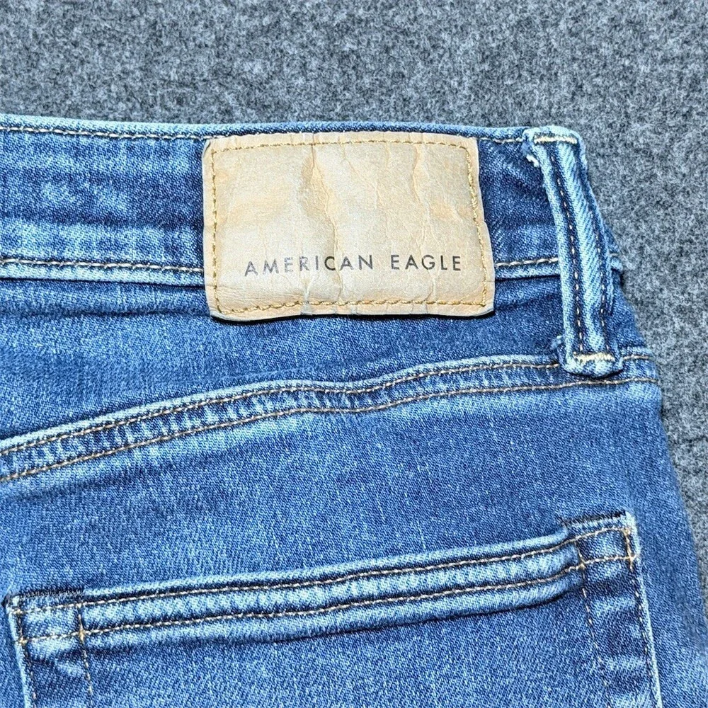 American Eagle AirFlex+ Skinny Jeans Men's 28x30 Blue Medium Wash Stretch